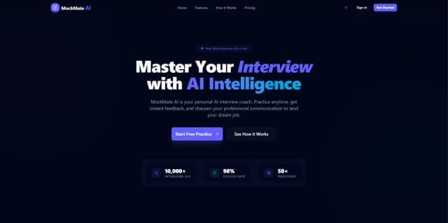 MockMate AI - Intelligent Interview Coach